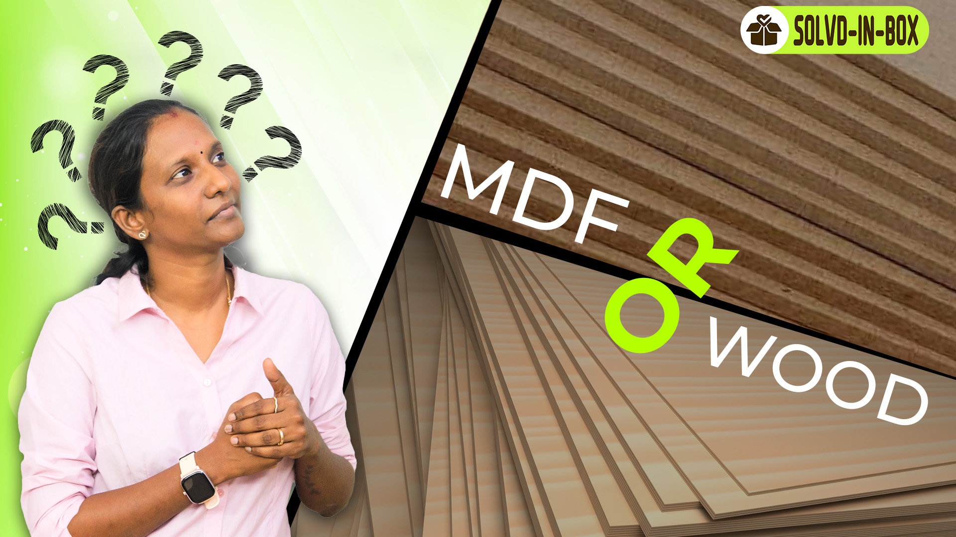 1.MDF or Wood Which one should I use